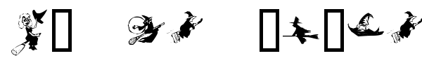KR Oh Witchy Poo font preview